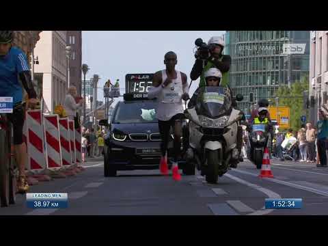 【動画】ベルリンマラソン男子でエリウド・キプチョゲ選手が2時間1分39秒の世界新で2連覇
