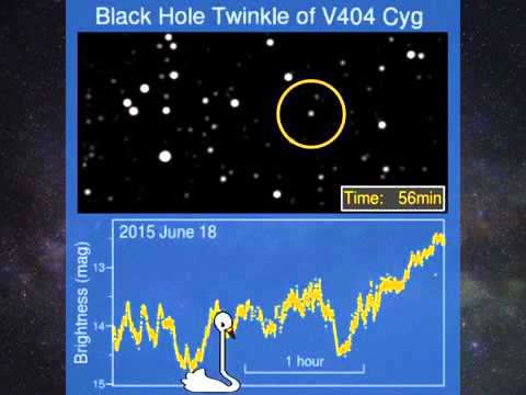 京大らがブラックホール連星を可視光観察